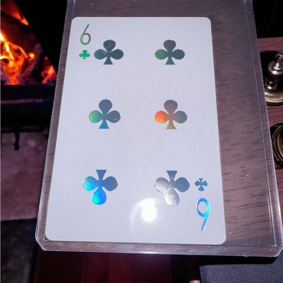 Dior JOY Fragrance Card with Holographic Blue Lettering in Protective Sleeve 6♣️ - Picture 2 of 2